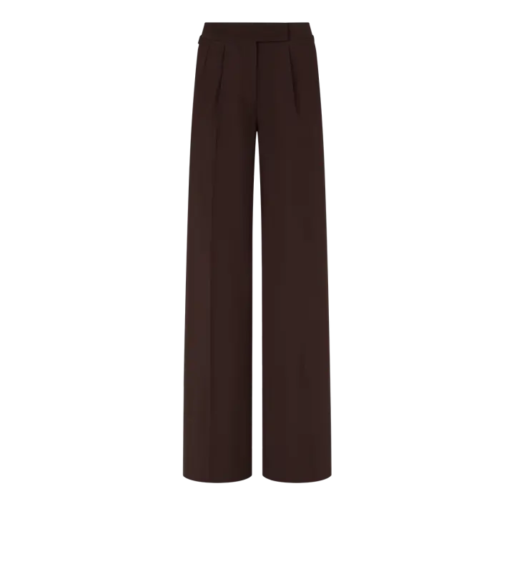 TAILORED DOUBLE PLEAT WIDE LEG PANTS online